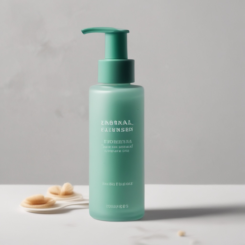 Facial Cleanser Bottle